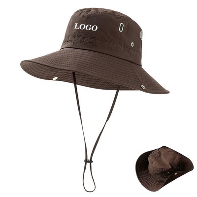 Cowboy Fisherman Dual Style Bucket Wide Brim Hat