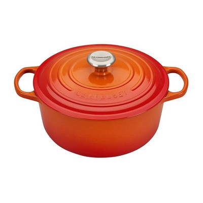Le Creuset 5.5Qt Signature Cast Iron Round Dutch Oven Flame