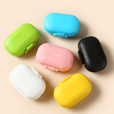 Mini 4-cell Medicine Pill Box