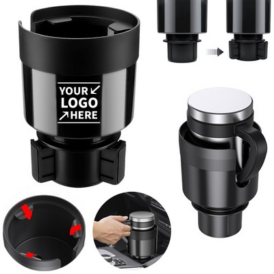 Car Cup Holder Expander with Adjustable Base
