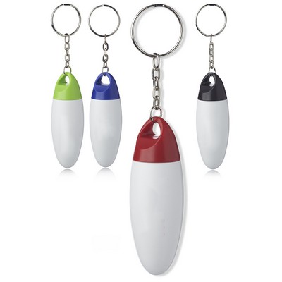 Dallas Plastic Pill Bottle Keychains