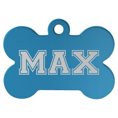 Anodized Aluminum Pet Tag