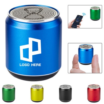 Beverage Can Shaped Bluetooth Speaker