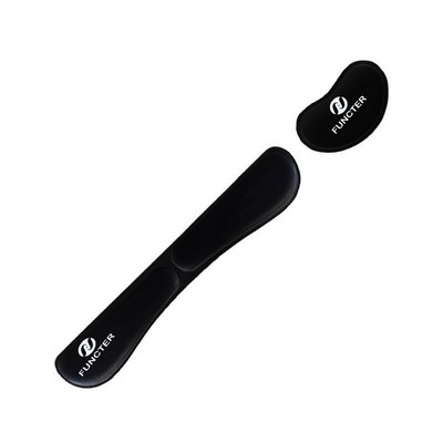 Foldable Keyboard Hand Rest Cushion W/ Memory Foam Set