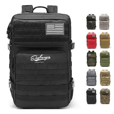 Tactical Military Outdoor Backpack with Hydration Compatibility
