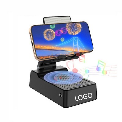 Cell Phone Stand with Wireless Speaker