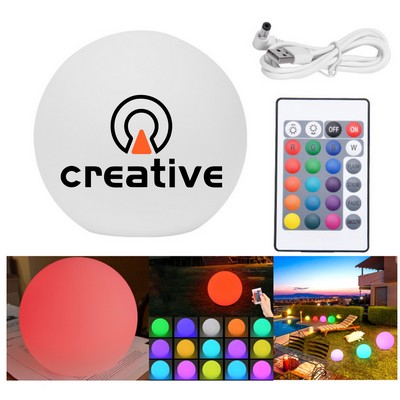 Rechargeble 5''D Mood Led Sphere Lamp