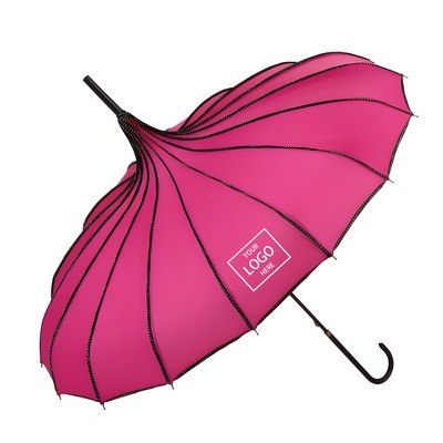 Vintage Pagoda Shaped Umbrella