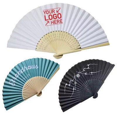 Bamboo Style Hand Fan