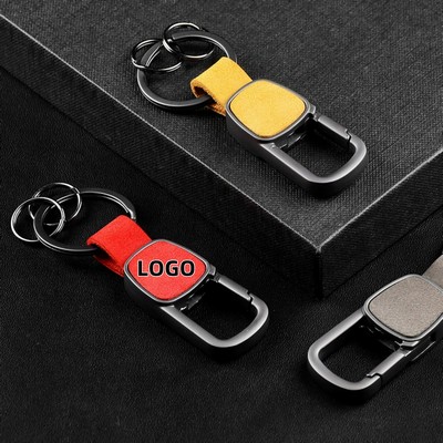 Genuine Cowhide Keychain Holder