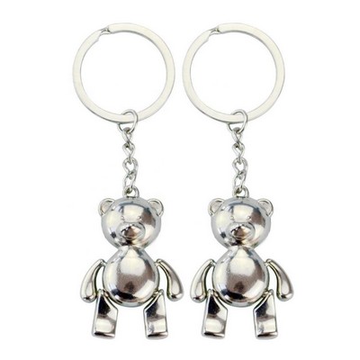 Bear Shaped Keychain