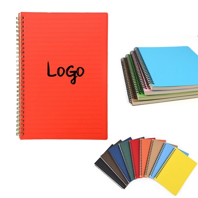 Plastic Cover Spiral Bound Notebook