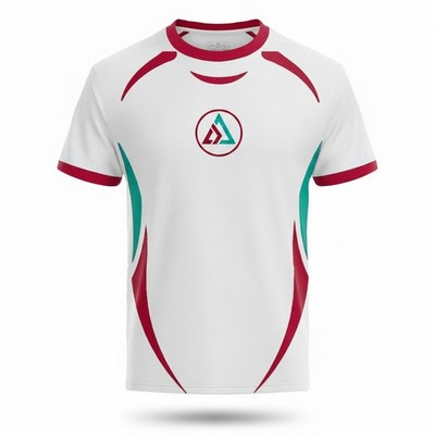 Unisex Full Color Hole Mesh Short Sleeve T Shirt 150GSM