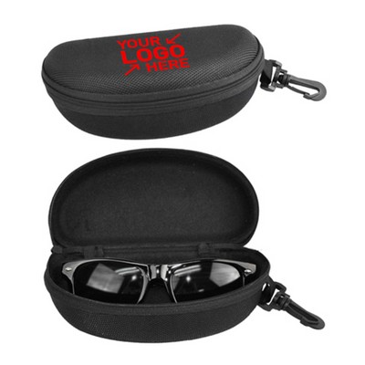 EVA Glasses Case – Semi-Hard Sunglasses Holder with Carabiner Clip