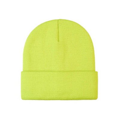 Ember Fleece Lined Knit Cuff Toque Beanie
