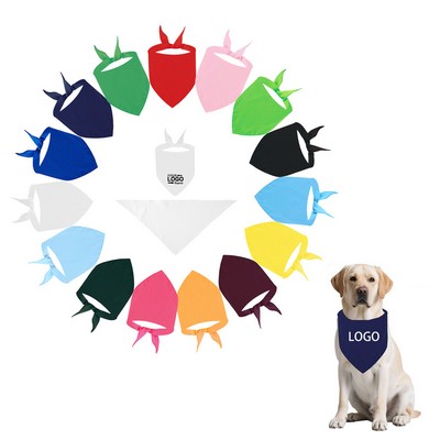 Pet Dog Scarf Bib