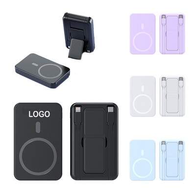 Magnetic Power Bank With Stand