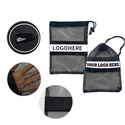 Mesh Drawstring Bags for Athletic Gear
