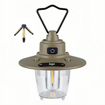 Pinecone Inspired LED Camping Lantern with Ultra Long Battery Life and Warm Glow