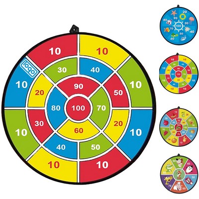 Colorful Sticky Ball Dart Board Set