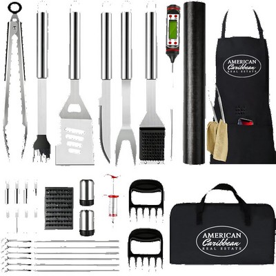 31-Piece BBQ Accessories Gift Set
