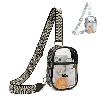 TPU Waterproof Outdoor Clear Sling Bag