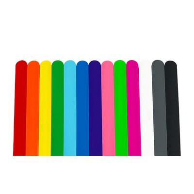 Custom silicone slap bracelet