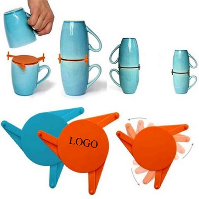 Retractable Drinkware Stacker