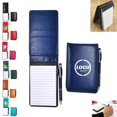 Mini Pocket Notepad Holder Set