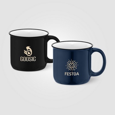Adventure - 15 oz. Ceramic Campfire Mug - Laser