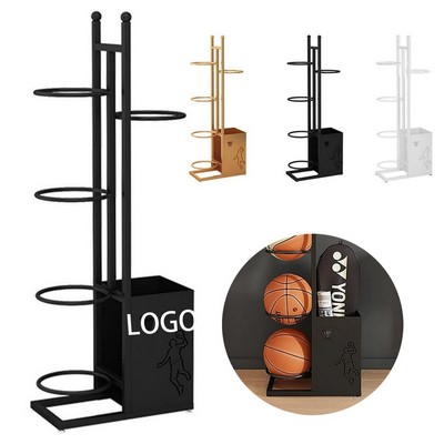 Children's Ball Storage Rack