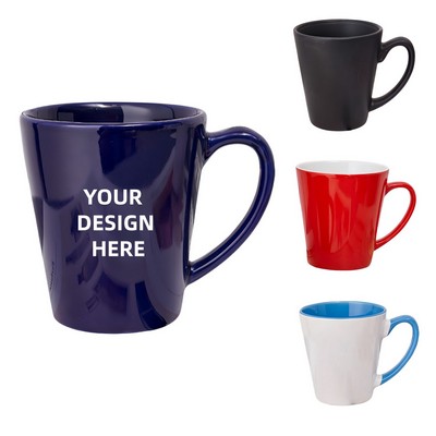Custom-made 12-ounce Premium Ceramic Coffee Mug