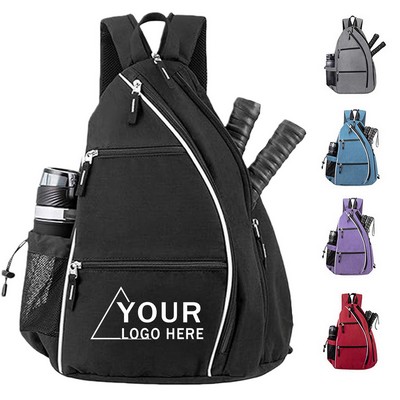 Triangular-Profile Pickleball Sling Bag