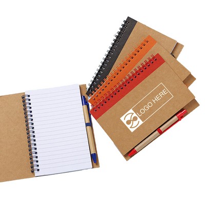 B6 Personalized Spiral Notes with Pens