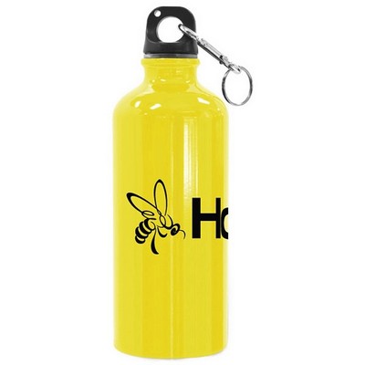 22 Oz Aluminum Sports Bottle W / Leak Proof Lid.
