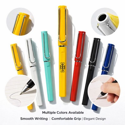 0.5mm Signature Pen with Metal Clip