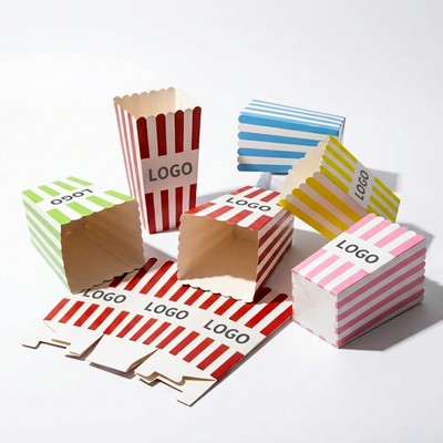 32 Oz. Popcorn Paper Container Box Foldable