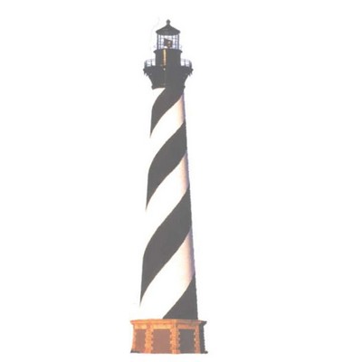 Lighthouse Promotional Magnet w/ Strip Magnet (6 Square Inch)