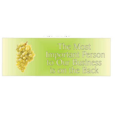 Green Grapes Panoramic Photo Hand Mirror (1 5/8"x4 5/8")
