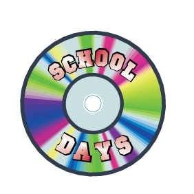 School Days Disc Executive Magnet w/ Full Magnetic Back (3")