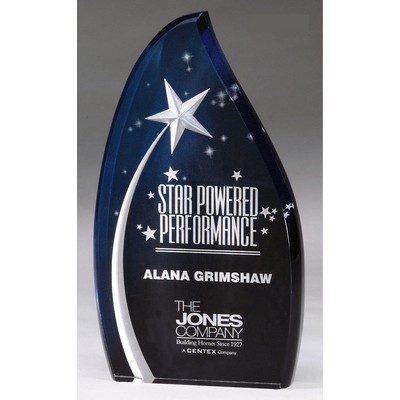 Midnight Star Acrylic Award (5½"x 9½")
