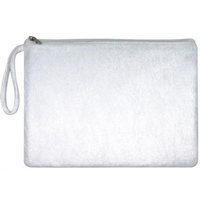 Terry Cloth Bathing Suit Bag w/ Handle