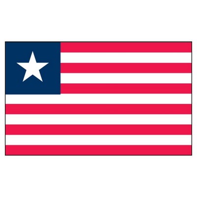 Liberia National Flag (3'x5')