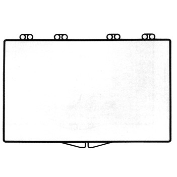 Rigid Clear Hinged Plastic Box (5 1/8"x3 1/8"x4 7/8")