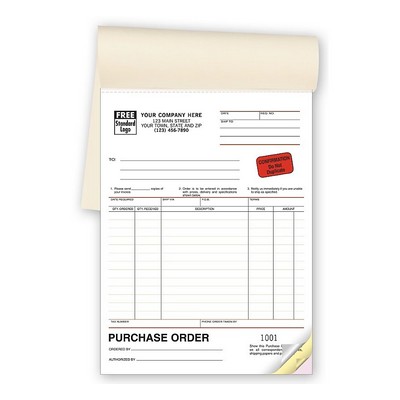 Purchase Order Books, Classic Design (2 Part)