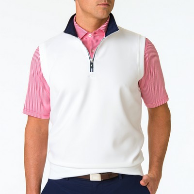 Fairway & Greene Men's Caves Tech Quarter-Zip Vest