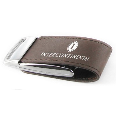 4GB Solo Leather USB Flash Drive