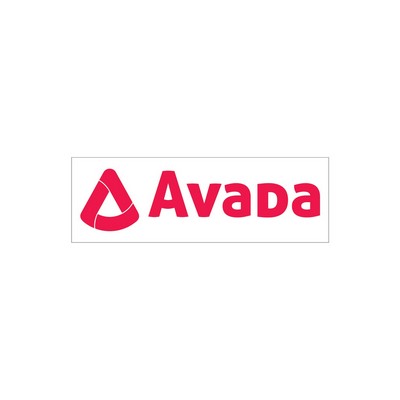 Rectangle Sticker | Square Corner | 1" x 3" | White Static | Static Back | Screen