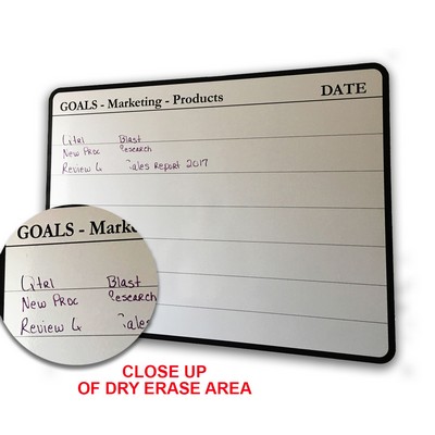 Removable Wall Decal (24"X36") With Dry Erase Lamination
