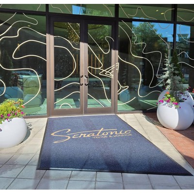 Outdoor or Indoor Logo Entry Mat - Brand Ambassador Logo Floor Mat - 3' x 5'